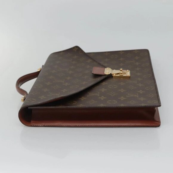 LOUIS VUITTON Monogram Porte Documents Bandouliere Bag M53338 Auth sw092 - Picture 4 of 15